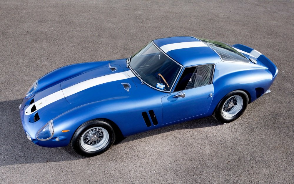 フェラーリ250GTポスター Ferrari 250 GTO. Digital Poster. Gift for Man. Car Posters