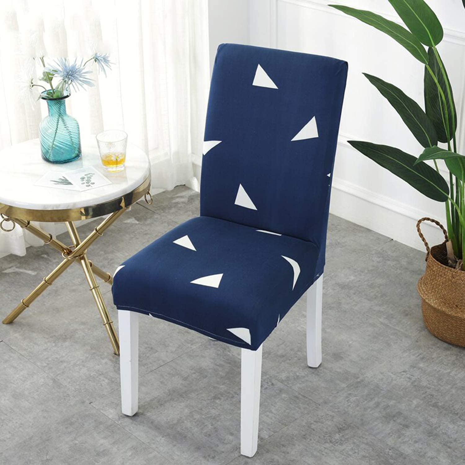 Amazon Brand - Umi Polyester Stretchable Removable Washable Elastic Short Dining Chair Seat Slipcover 1 Seater (B0C6KVKWCQ) Amazon Price History, Amazon Price Tracker