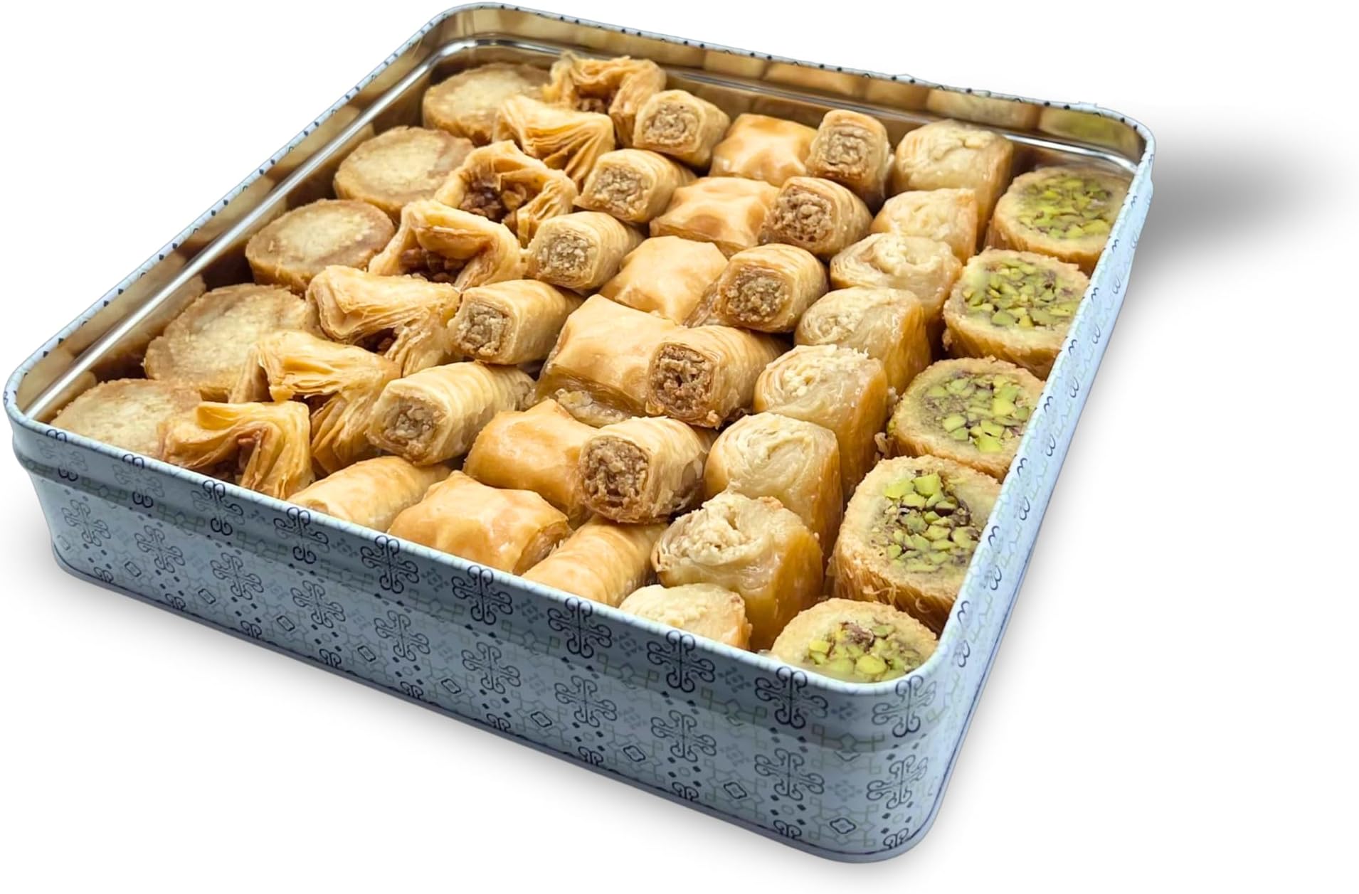 1870 Premium Mediterranean Assorted Baklava Mix – 43-Piece Luxury Pastry Collection | Handcrafted Since 1870