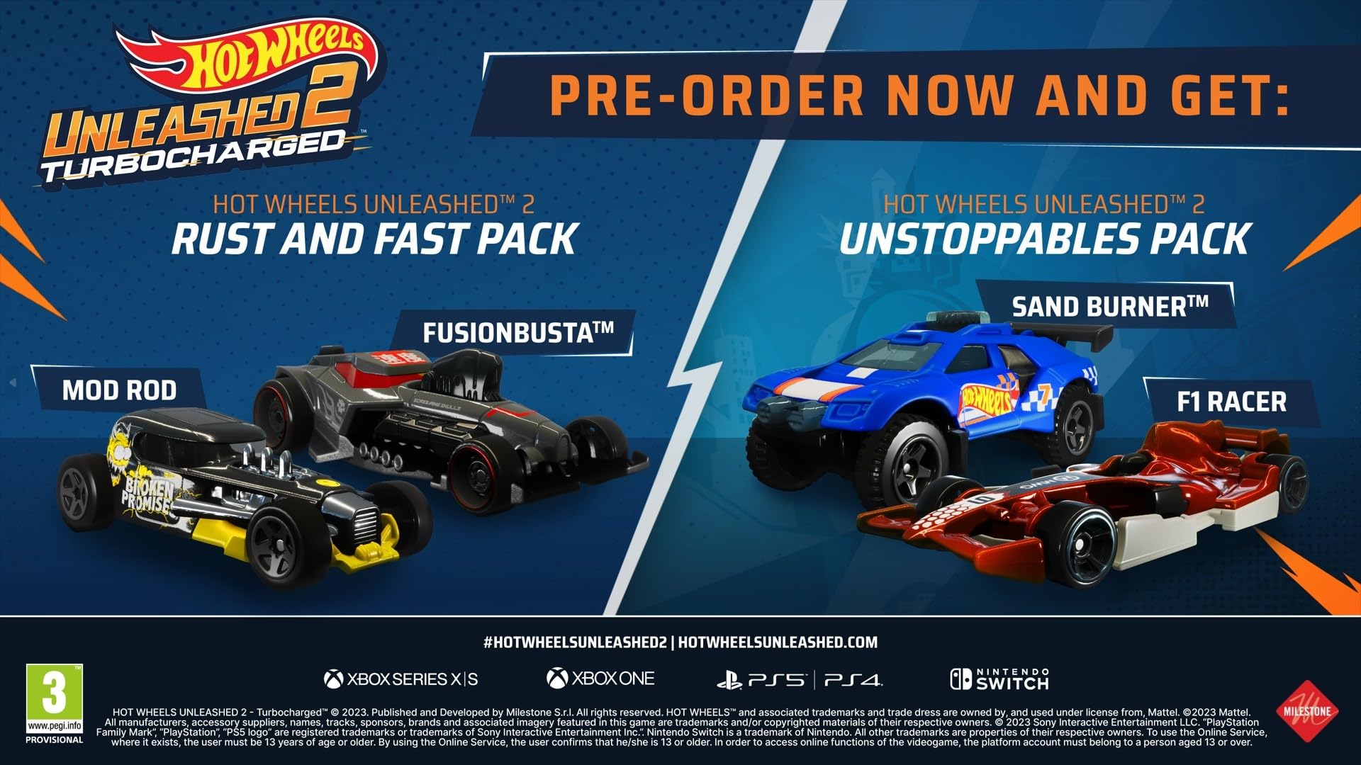 MILESTONE Hot Wheels Unleashed 2: Turbocharged - Pure Fire Edition - Image 2