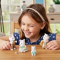 Vista 3 de Calico Critters - Familia de gatos Latte - Set de 4 figuras coleccionables para edades 3+
