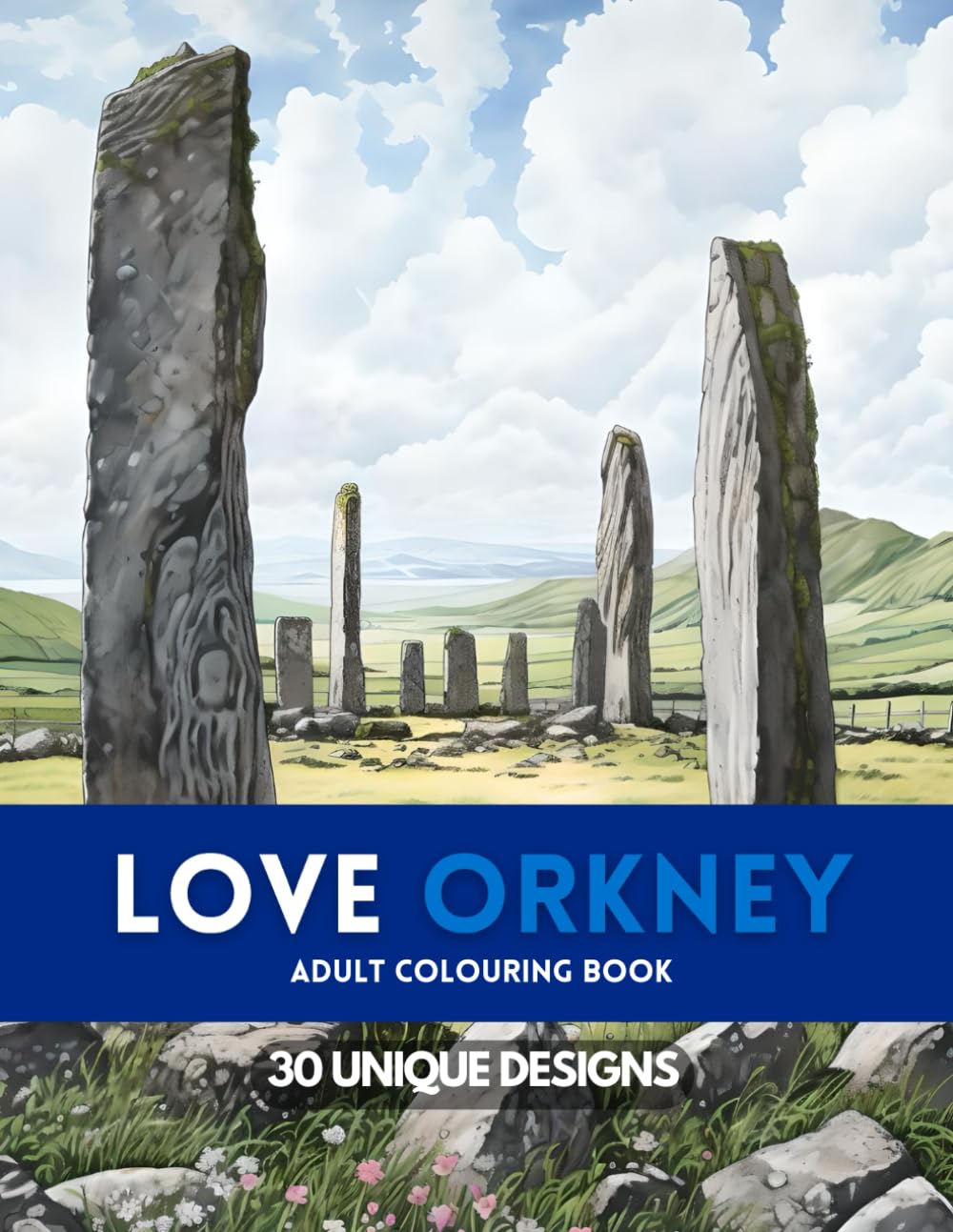 Orkney Styled Colouring Book: Do you love Orkney, relax and enjoy colouring in scenes from the beautiful Scottish Island