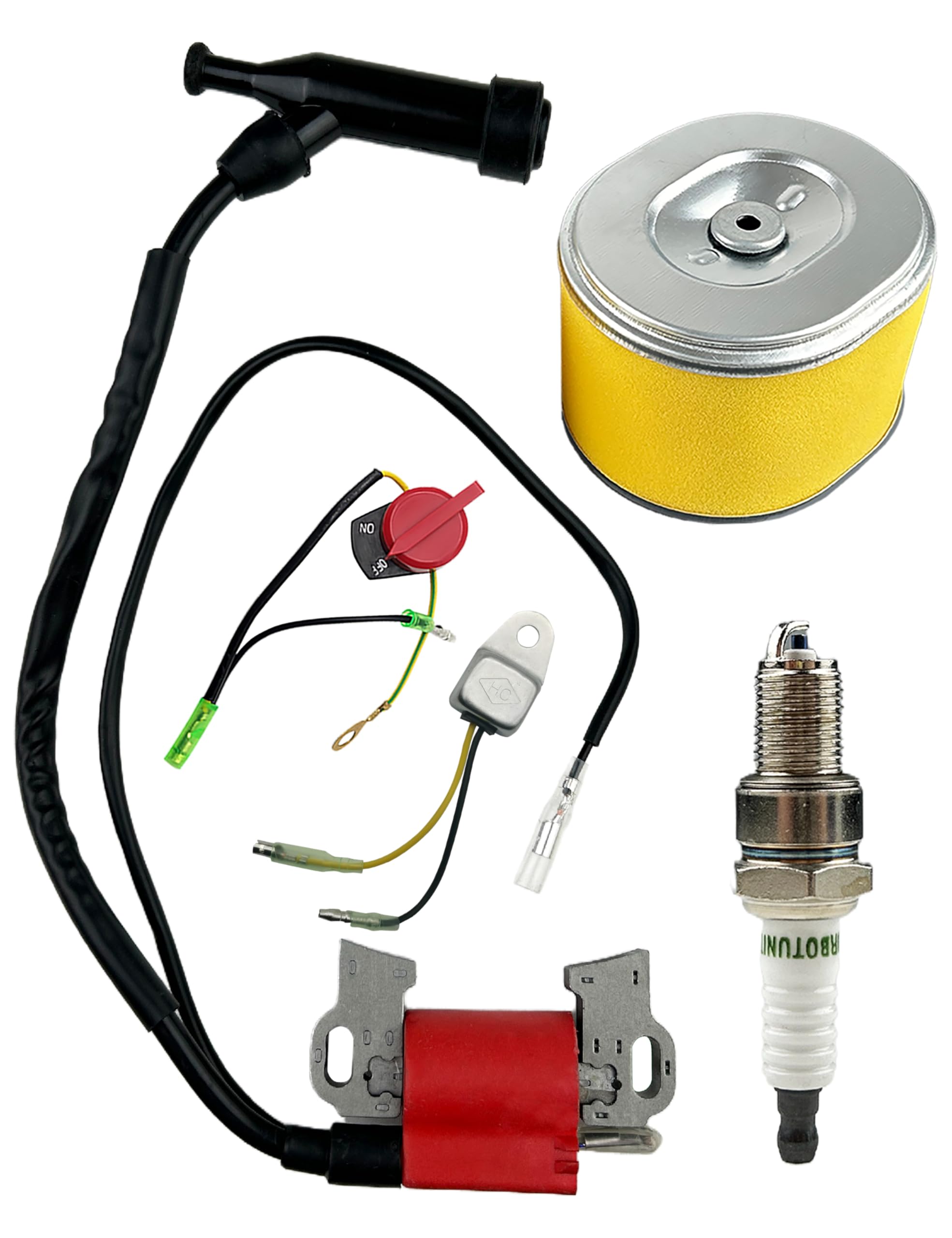 Amazon.com: TURBOTUNITY GX390 GX340 Ignition Coil Assembly for