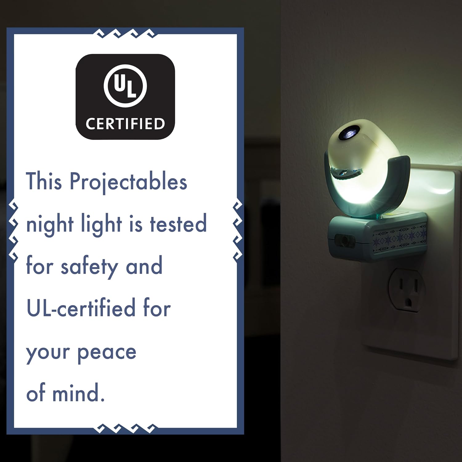 Frozen 2 LED Night Light Projector with Touch Control