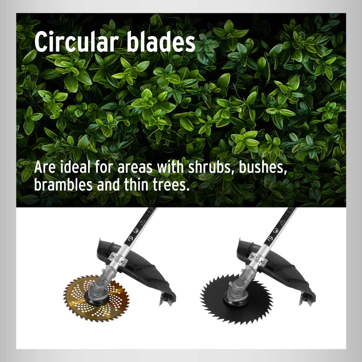Circular blades for brushcutter