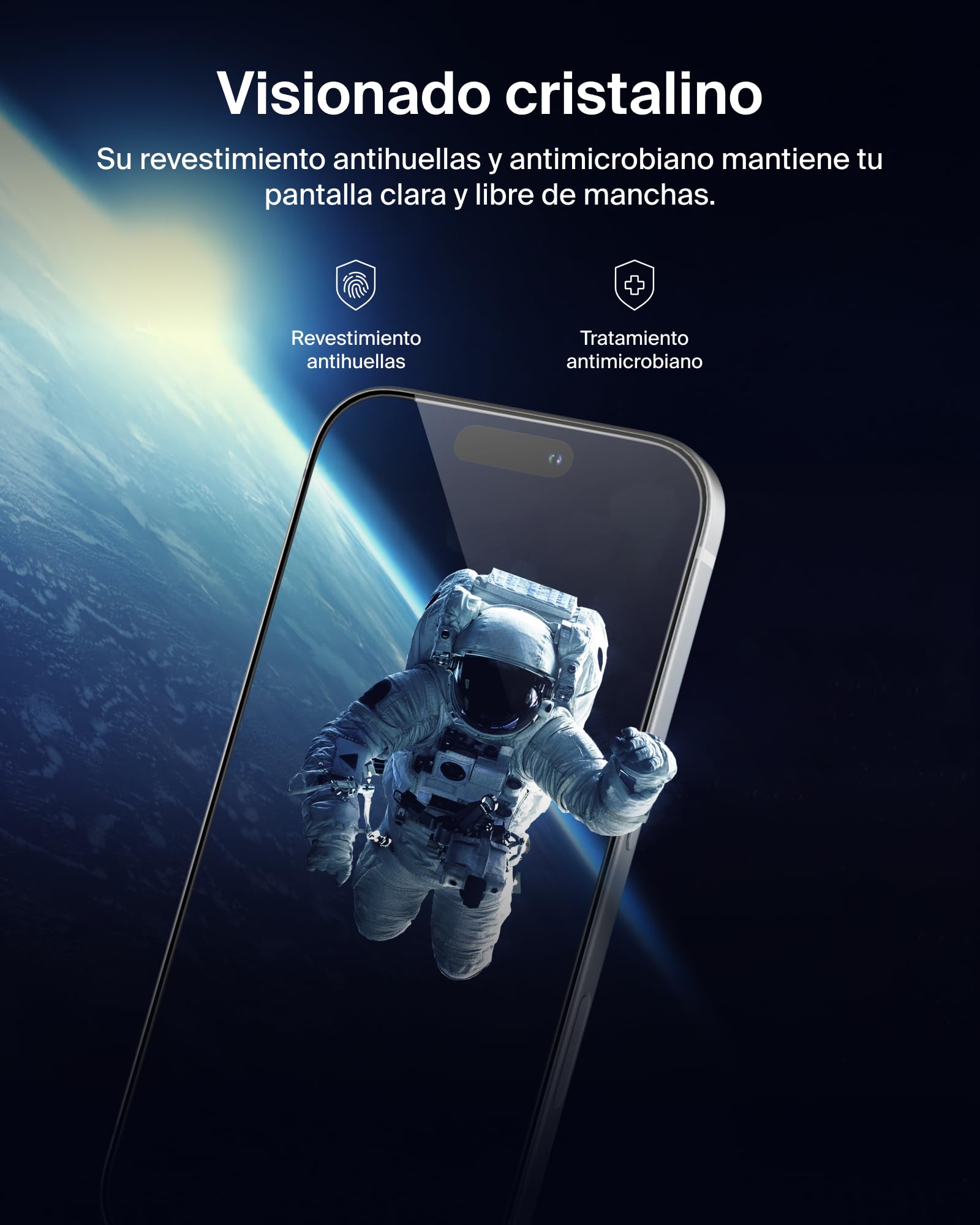 Protection écran Belkin InvisiGlass Privacy Pour IPhone Air - Verre Trempé Anti-regard, Dureté 9H, 60% Recyclé