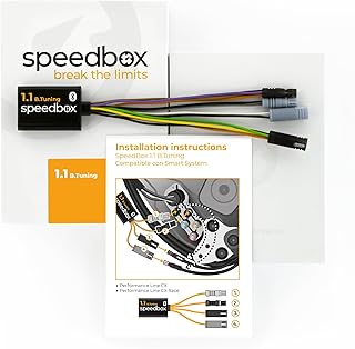 Speedbox 1.0 B. Kit Suitable for Bosch Smart System eBikes – Premium Bluetooth Version - Smart Tuning chip, Speed Unlock f...