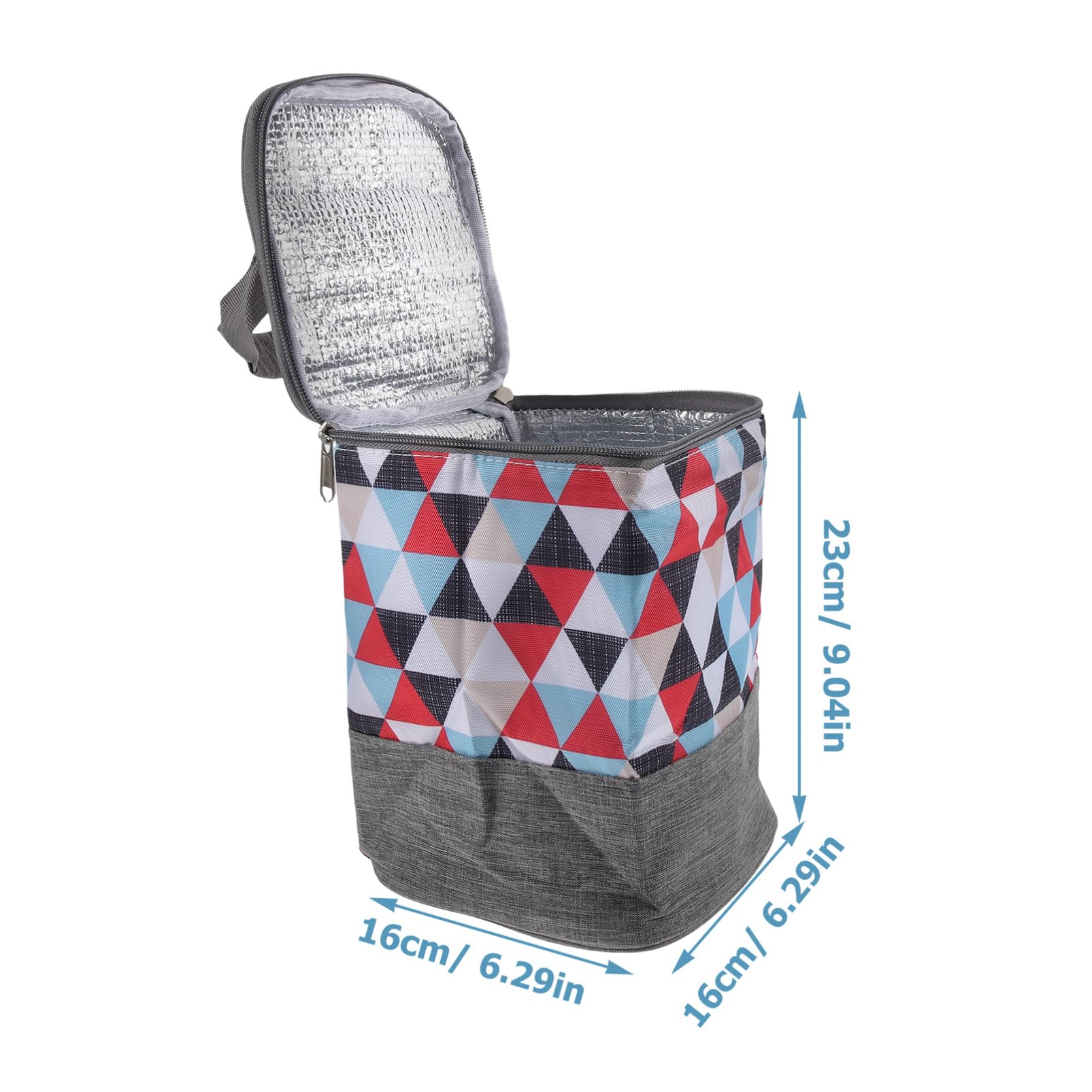 Abaodam Baby Bottle Cooler Tote Bags for Insulated Milk Storage Oxford Cloth Portable Milk Bottle Bag Handle