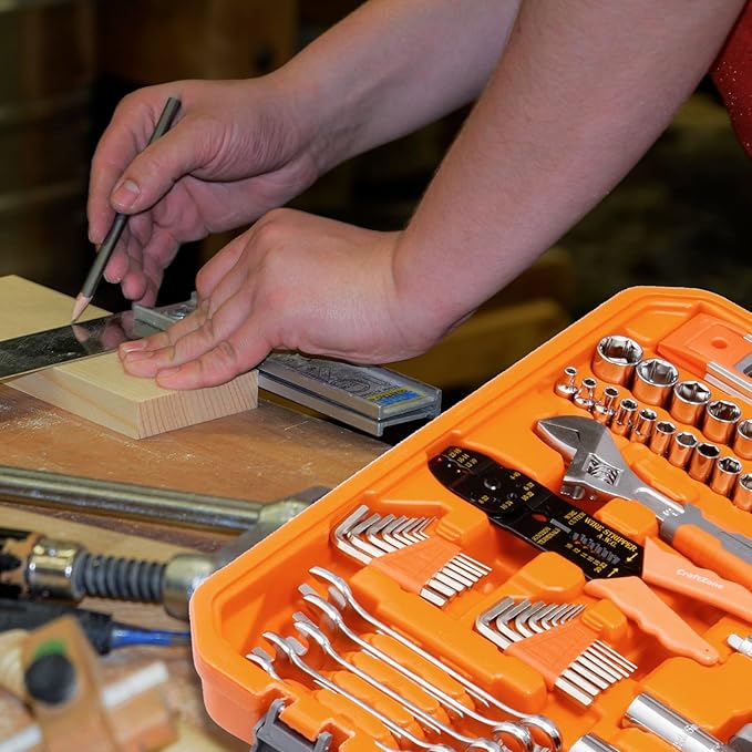 Kit de Herramientas 415 Piezas con Maletín Rodante, Sockets y Llaves miniatura 2