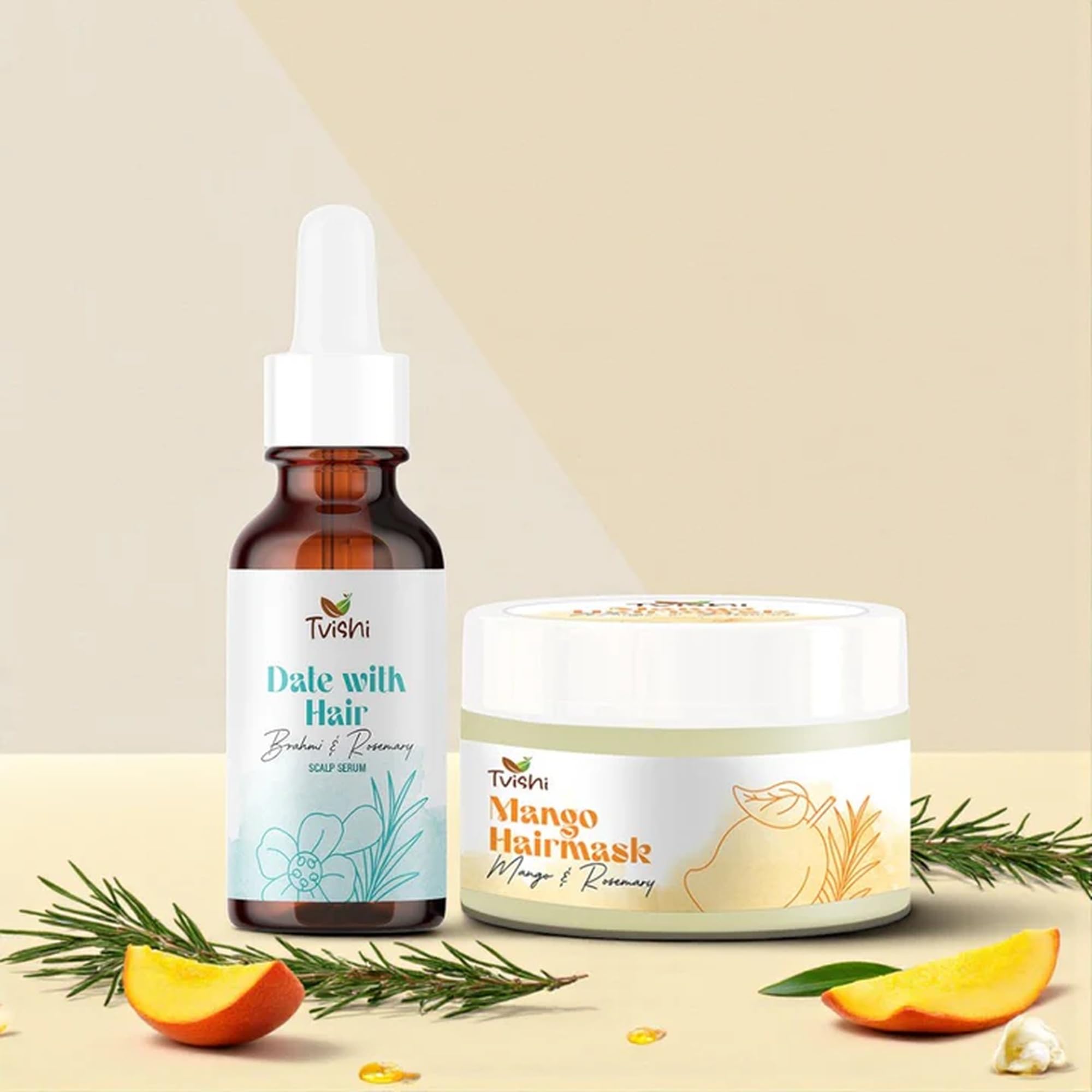 Hair Care Kit for Women & Men | Mango Hair Mask & Hair Growth Serum Concentrate | Reduces Hair Fall |Fights Frizz & Promotes Strong, Shiny, Thicker Hair | Gift Set-image-26