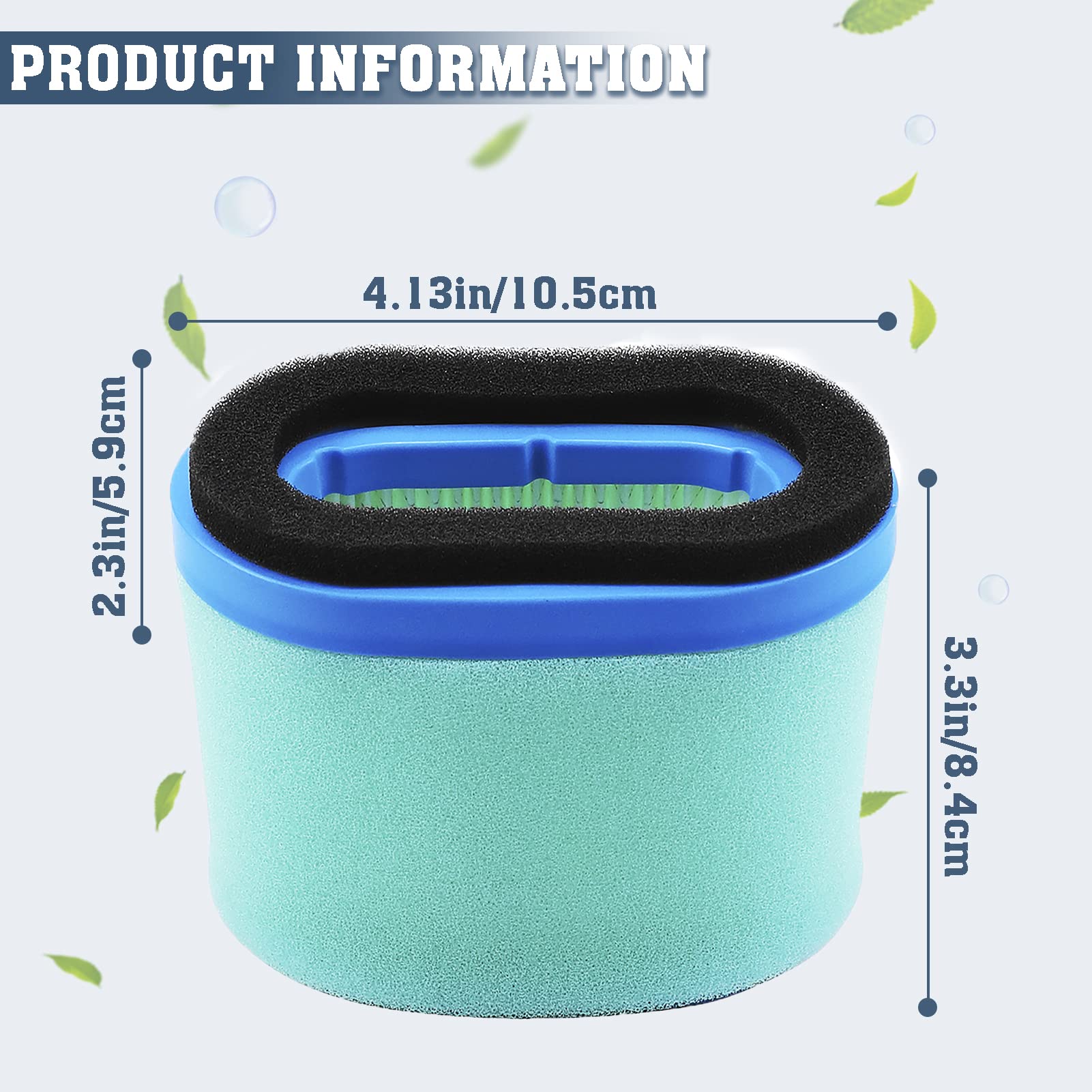 Filtro Aria Per Briggs & Stratton E John Deere - Ricambi Motori Tosaerba - Foto 6