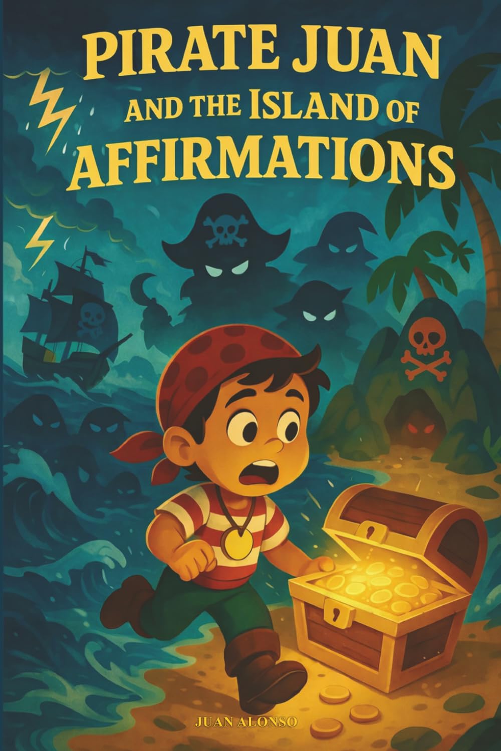 PIRATE JUAN AND THE ISLAND OF AFFIRMATIONS: A therapeutic story to develop self-love, confidence, and positive thinking