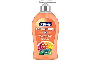 Softsoap Antibacterial Liquid Hand Soap, Crisp Clean