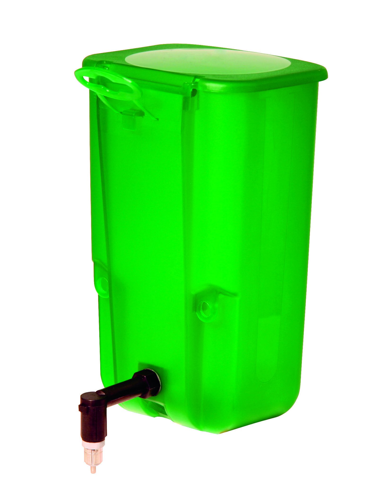 Bebedero para conejos 1000 ml plástico, verde