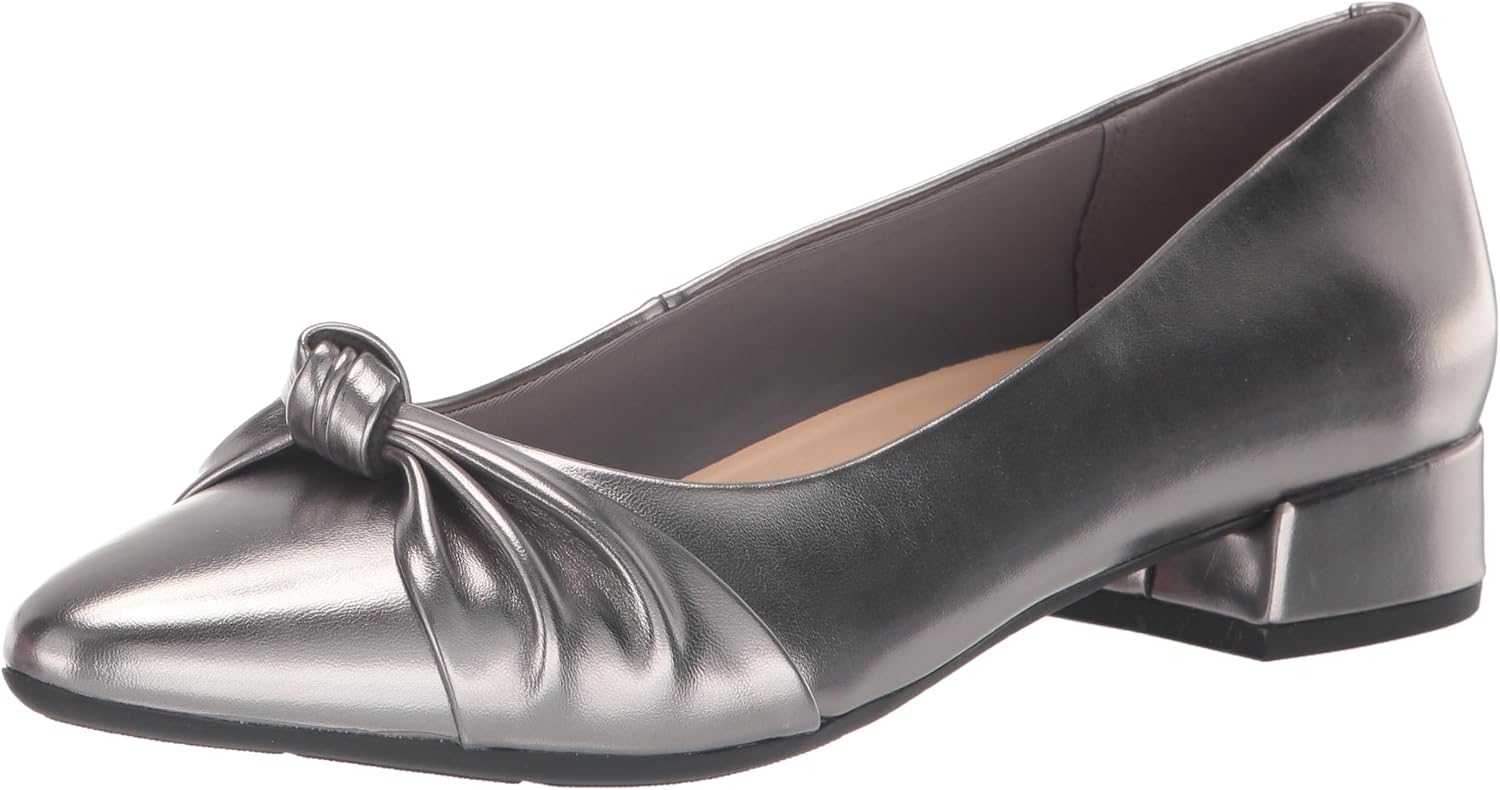 Easy Spirit Women's Cristen Pump, Pewter, 10