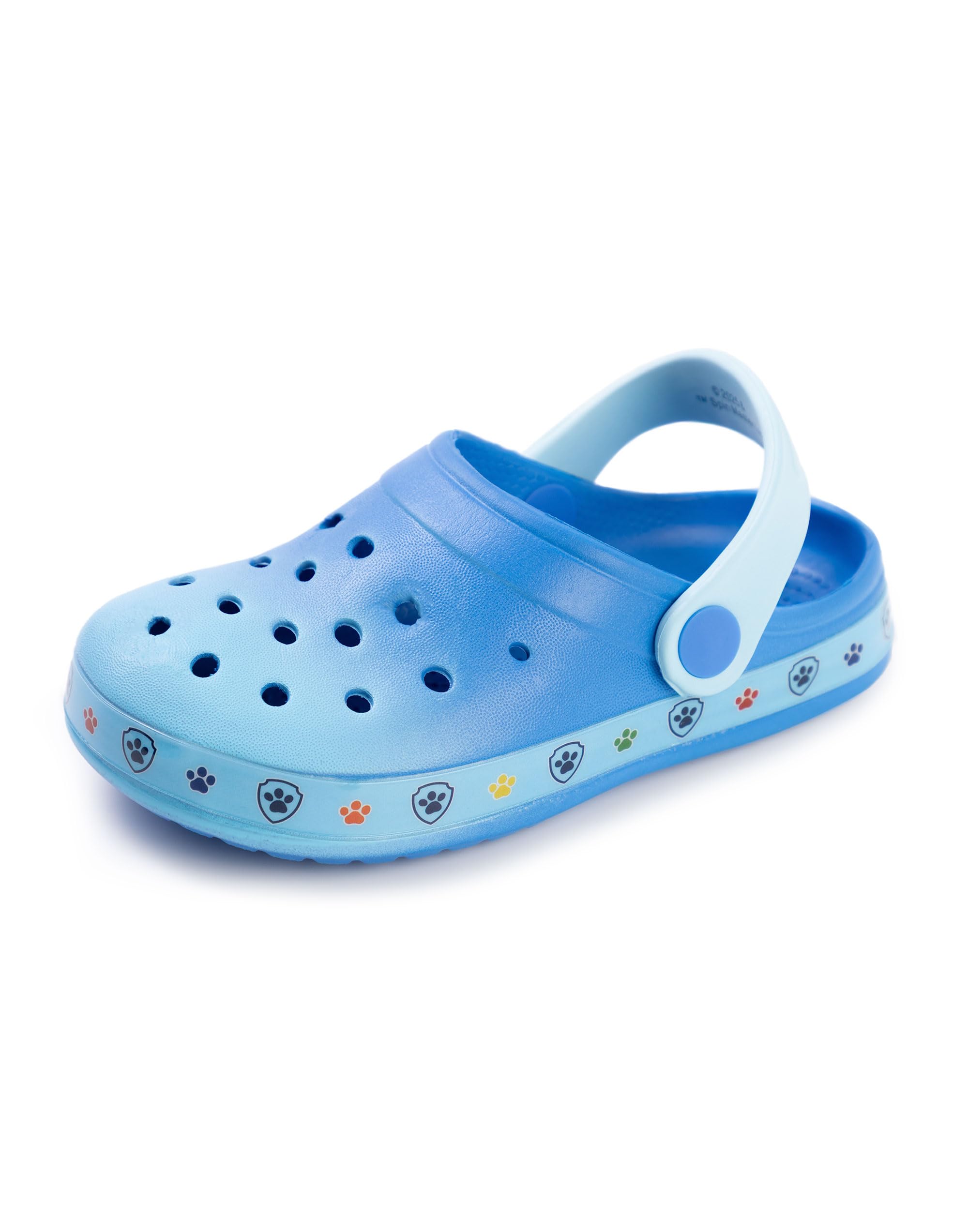 Kids Blue Clogs | Chase Marshall Rubble Puppy Charms Indoor & Outdoor Sandals