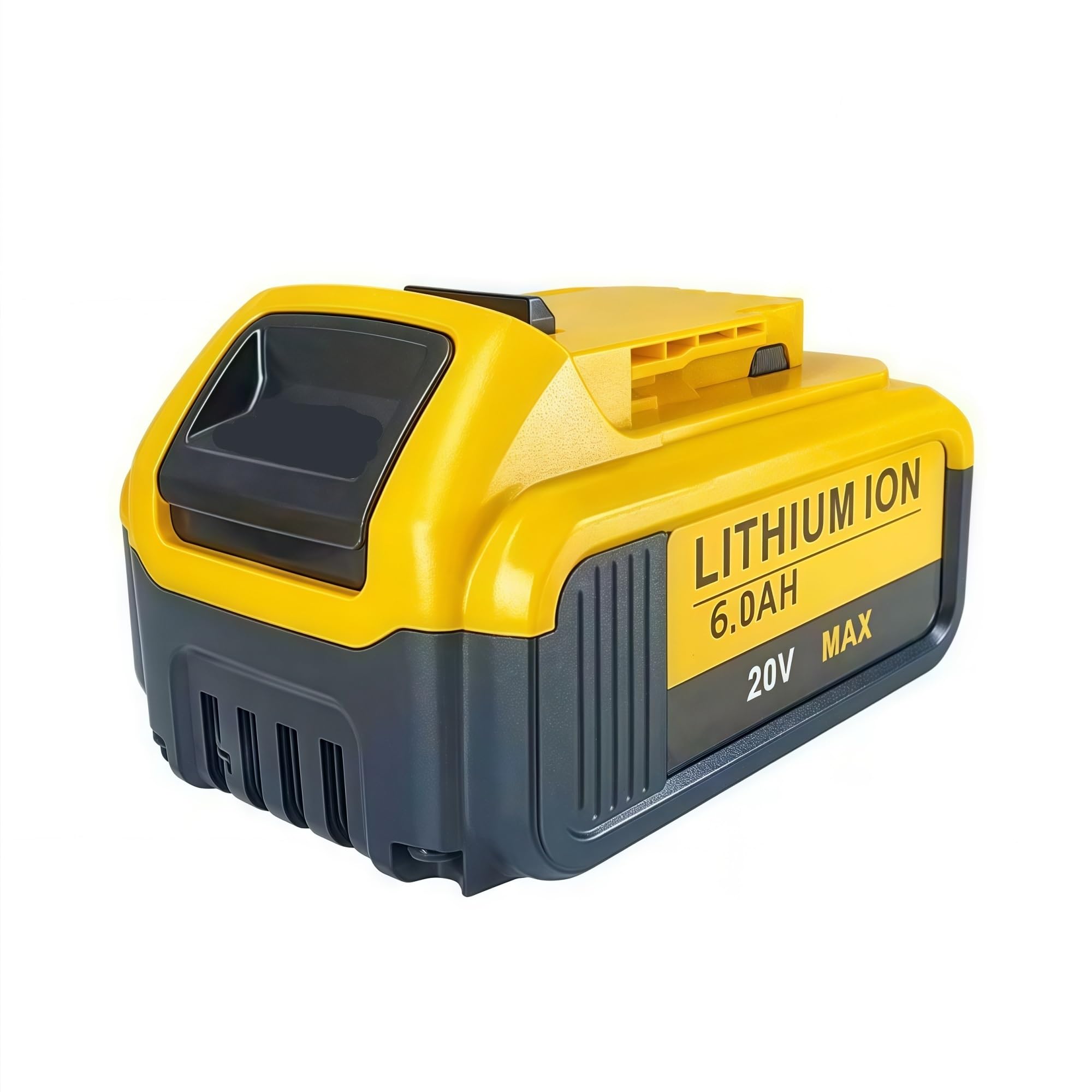 Kosiarka elektryczna z wiertarką. Akumulator litowy o dużej mocy 6000 mAh DCB203 20 V. Kompatybilny z Dewalt. DCB206 DCB204.(6000mAh)