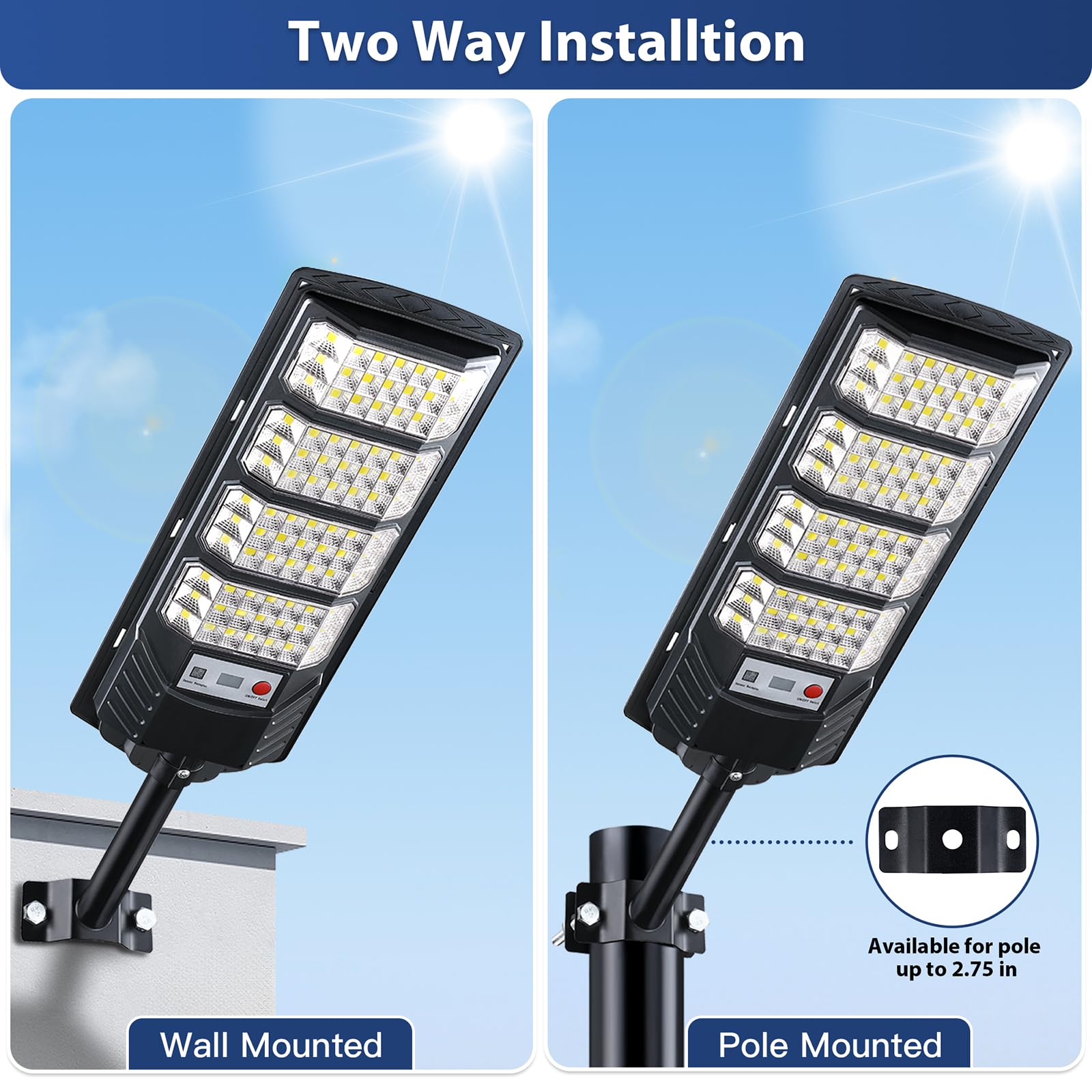 Solar Street Lights - Motion Sensor & FREE Shipping -2