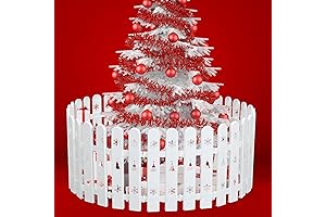 30PCS Christmas Tree Barrier for Babies, Pets and Decoration