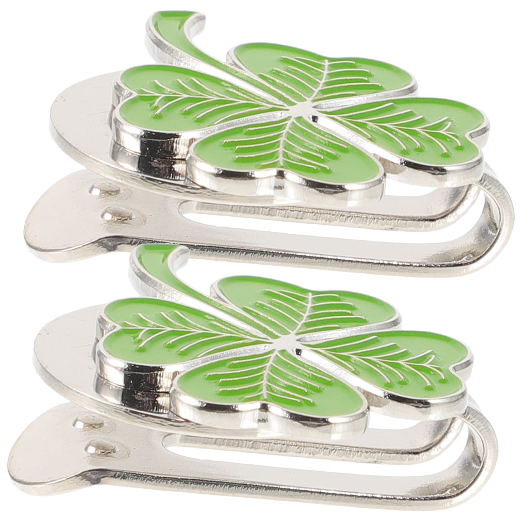 BESPORTBLE 4 Stück Golf-Hut-Clip Metallische Markierungsstifte Herren-Golf-Vexil-Hüte Für Männer Golf-Marker Hut-Clip Golfer-Geschenk Metall-Golf-Hut-Clip Golf-Hut-Clips Hut-Marker