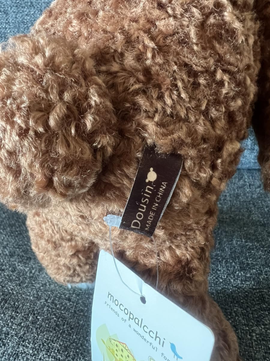 Amazon.co.jp: 童心タグリボン付き クマのモコM ぬいぐるみ 中国製