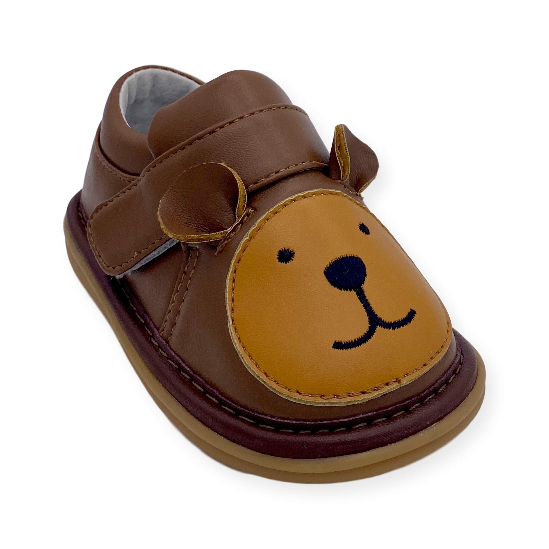 Wee Squeak Toddler Squeaky Shoes with Removable Squeaker in Fun Styles & Colors for Boys and Girls