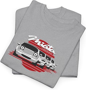 Miata Roadster NA T-Shirt, Retro Car Enthusiast Tee, JDM 90s Icon Shirt, Convertible Sports Car Gift Streetwear