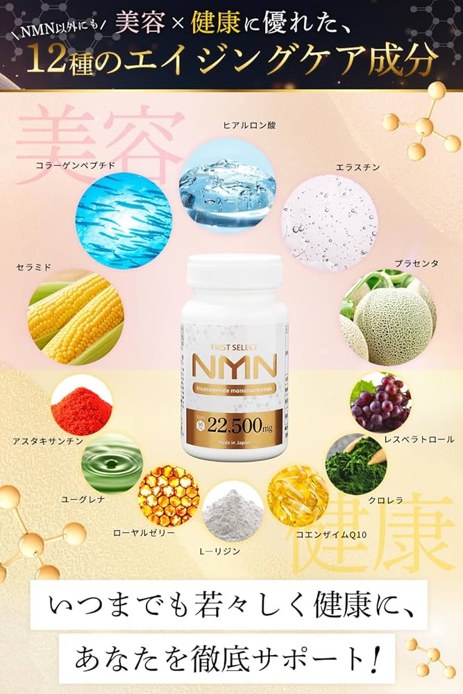 Amazon | アプロド NMN サプリメント 22500mg (高純度99.9