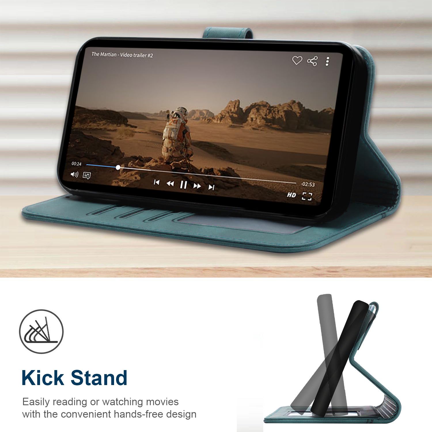Per Google Pixel 7 Custodia Portafoglio protettiva borsa copertina