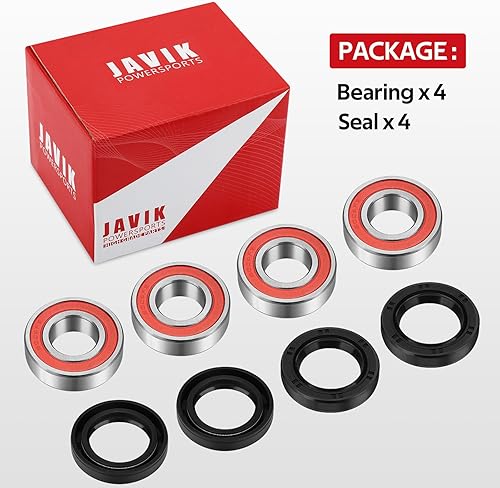 Miniatura 7 de Sellos de rodamientos de rueda delantera para Honda Recon 250 TRX250 1997-2022 Rancher 350 2x4 2000-2006 TRX200 1990-1997 OEM  91053-HC4-003