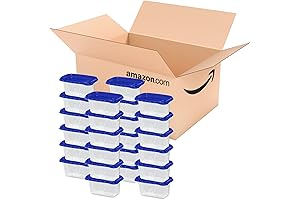 Ziploc 8 oz Food Storage Containers with Lids for Meal Prep