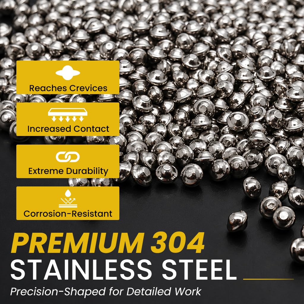 Stainless Steel Tumbling Media - Polish Jewelry & Metal -3
