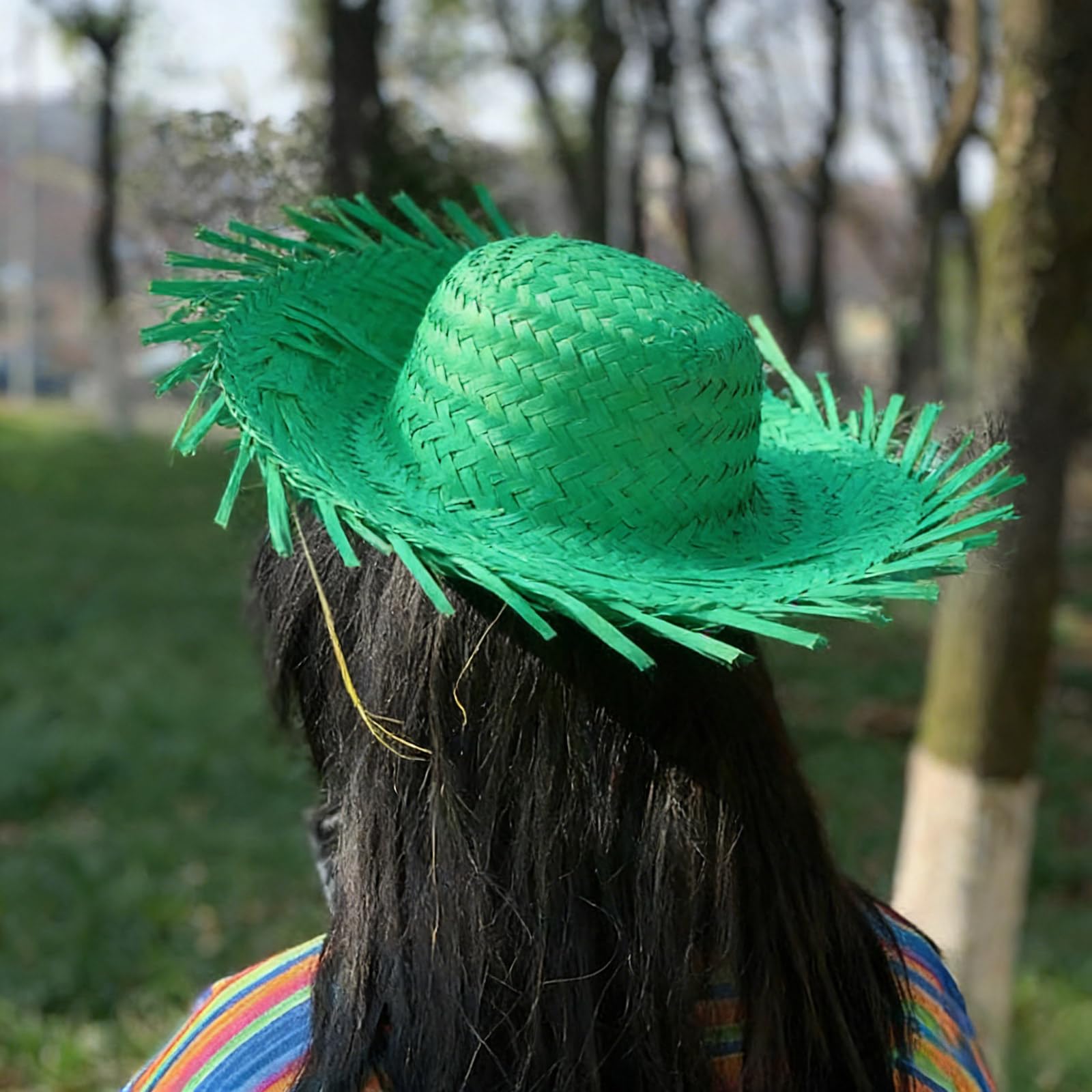 Straw Hat Hawaii,Beach Party Hat Costume,Straw Beach Hat - Party Headwear,Beachcomber Hats for Women Men,Hawaiian Luau Hillbilly Farmer Cap for Summer Themed Party Props Decor Accessories