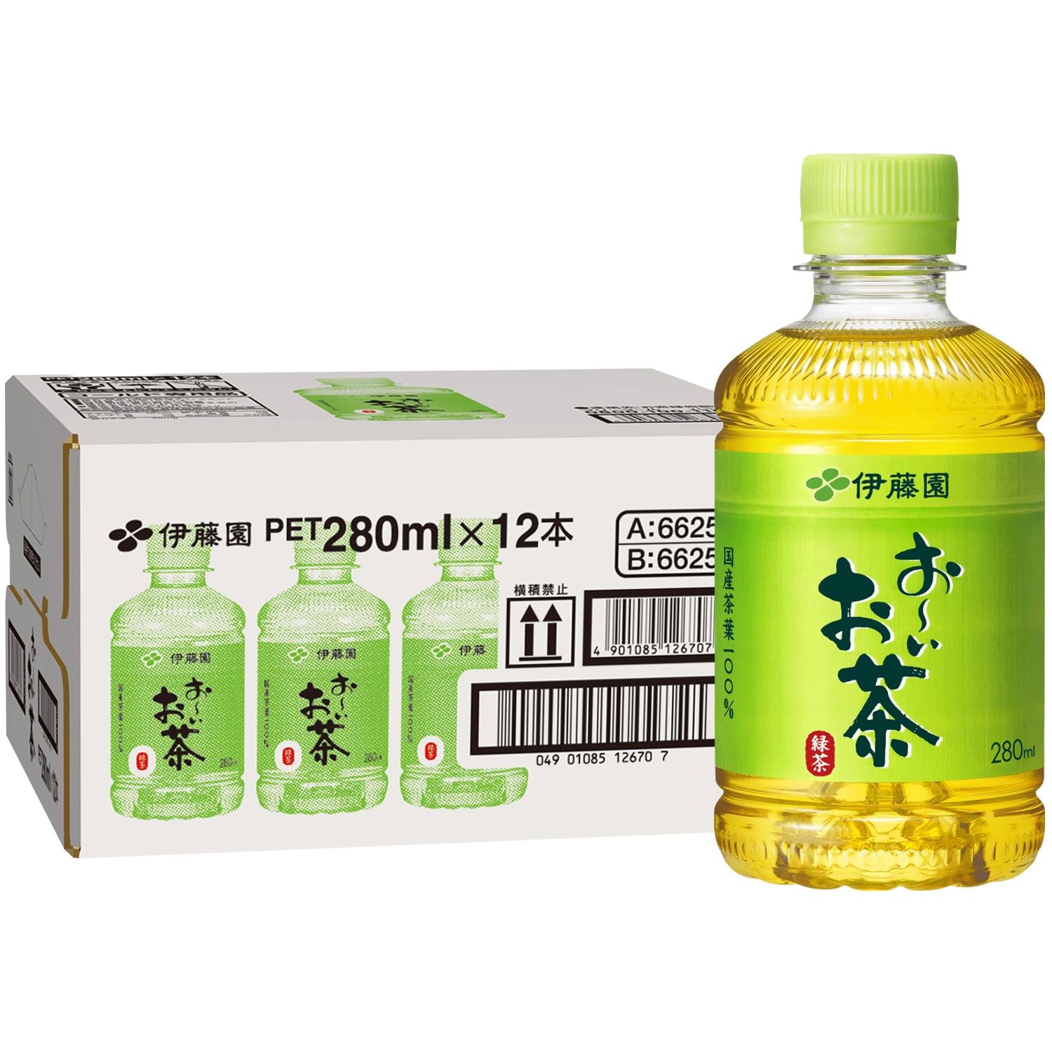 Amazon.co.jp: ［ケース販売］伊藤園 おーいお茶 緑茶 280ml×12本