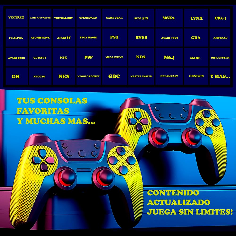 Genérico Consola Retro - Consola Portatil - Game Boy - Retro Game Console - Emulador Consola Retro - Game Stick Lite 4k - Game Tv Stick - Videoconsola Retro - Consola Arcade - ARKADIAGAME