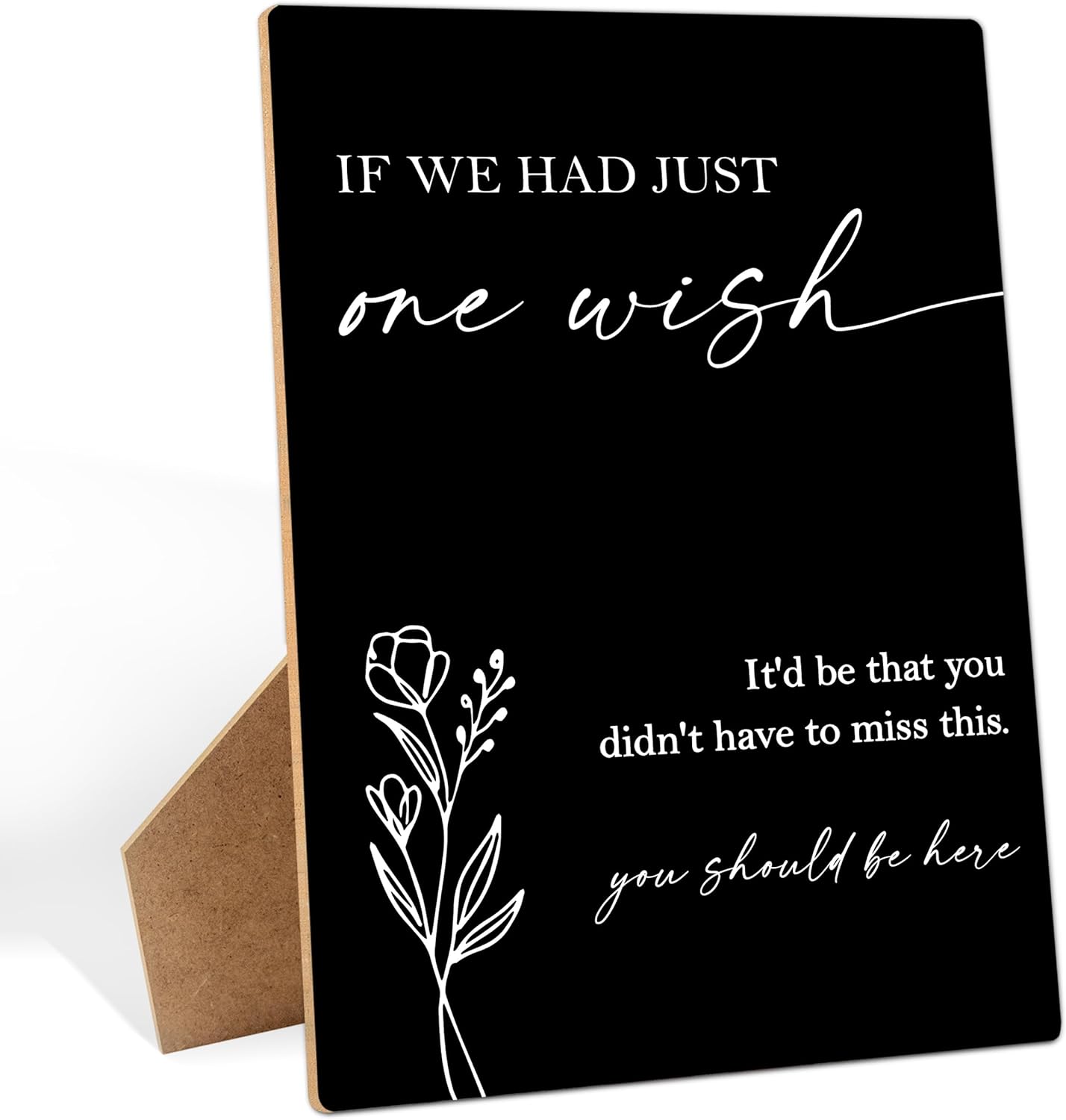 In Loving Memory Sign for Wedding Reception, Memory Table