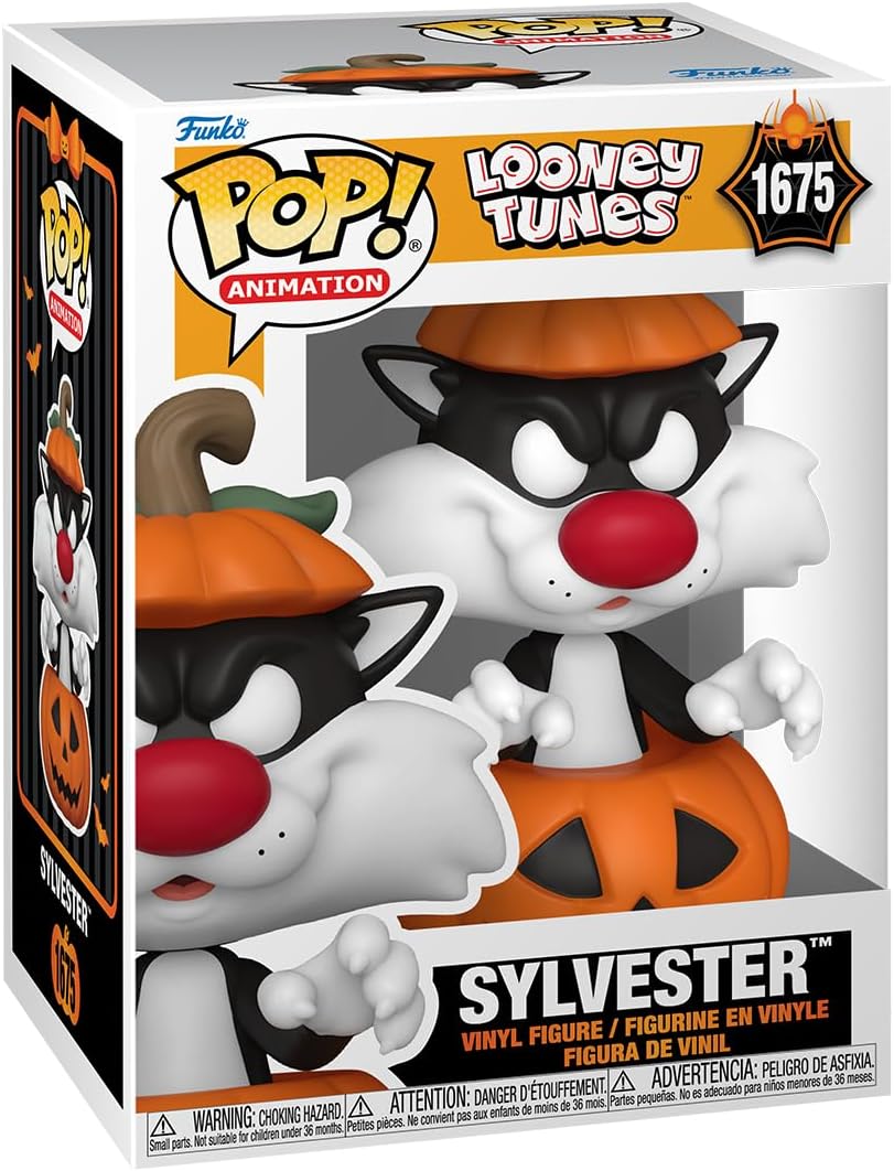 FUNKO POP! Animation: Looney Tunes Halloween - Sylvester with Pumpkin