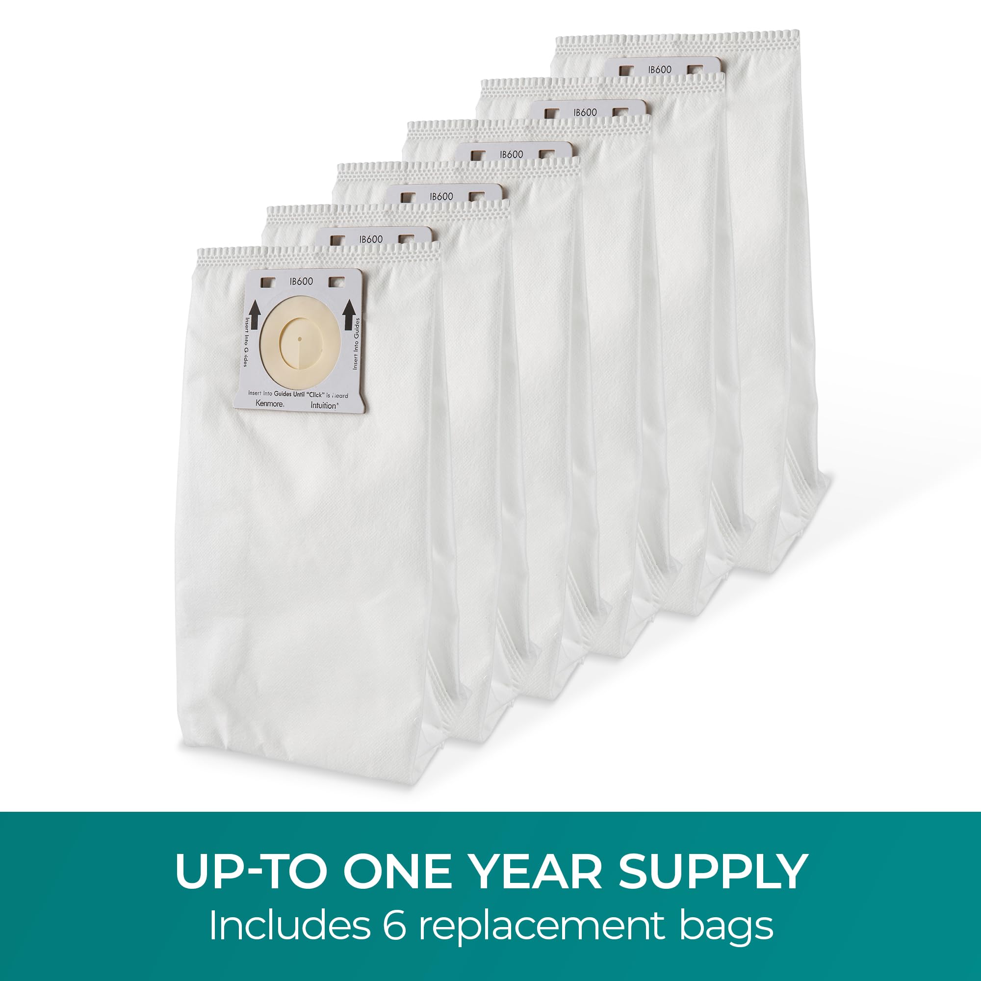 Kenmore IB600 HEPA Vacuum Bags - Intuition Replacement -3