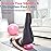 kisnbld Small Exercise Ball, 9 Inch Mini Pilates Ball, Anti Burst and Slip Resistant Mini Yoga Ball for Stability, Fitness, Physical Therapy & Stretching Workout at Home Gym & Office(4 Mistyrose)