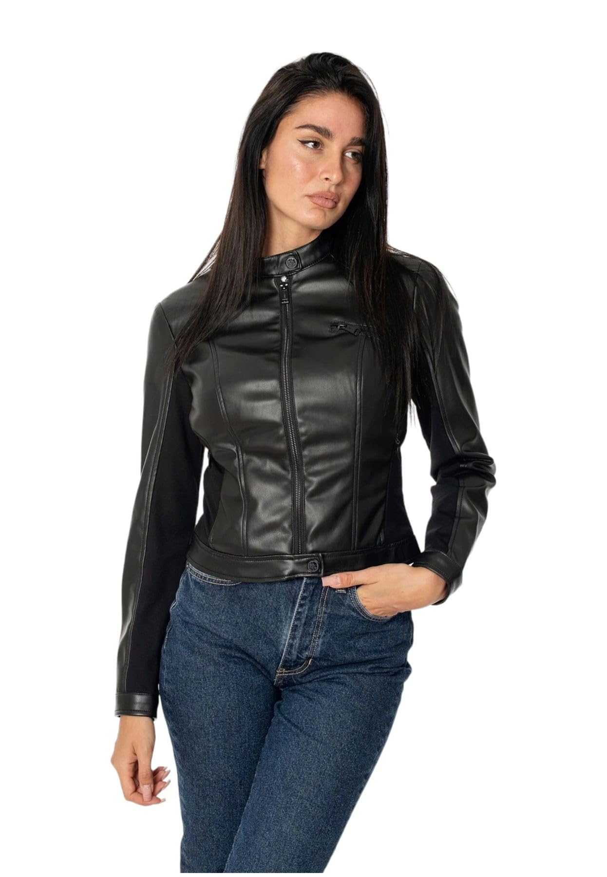 GUESS New Fiammetta Jacket NUOVA GIACCA FIAMMETTA Donna (Pacco da 1)
