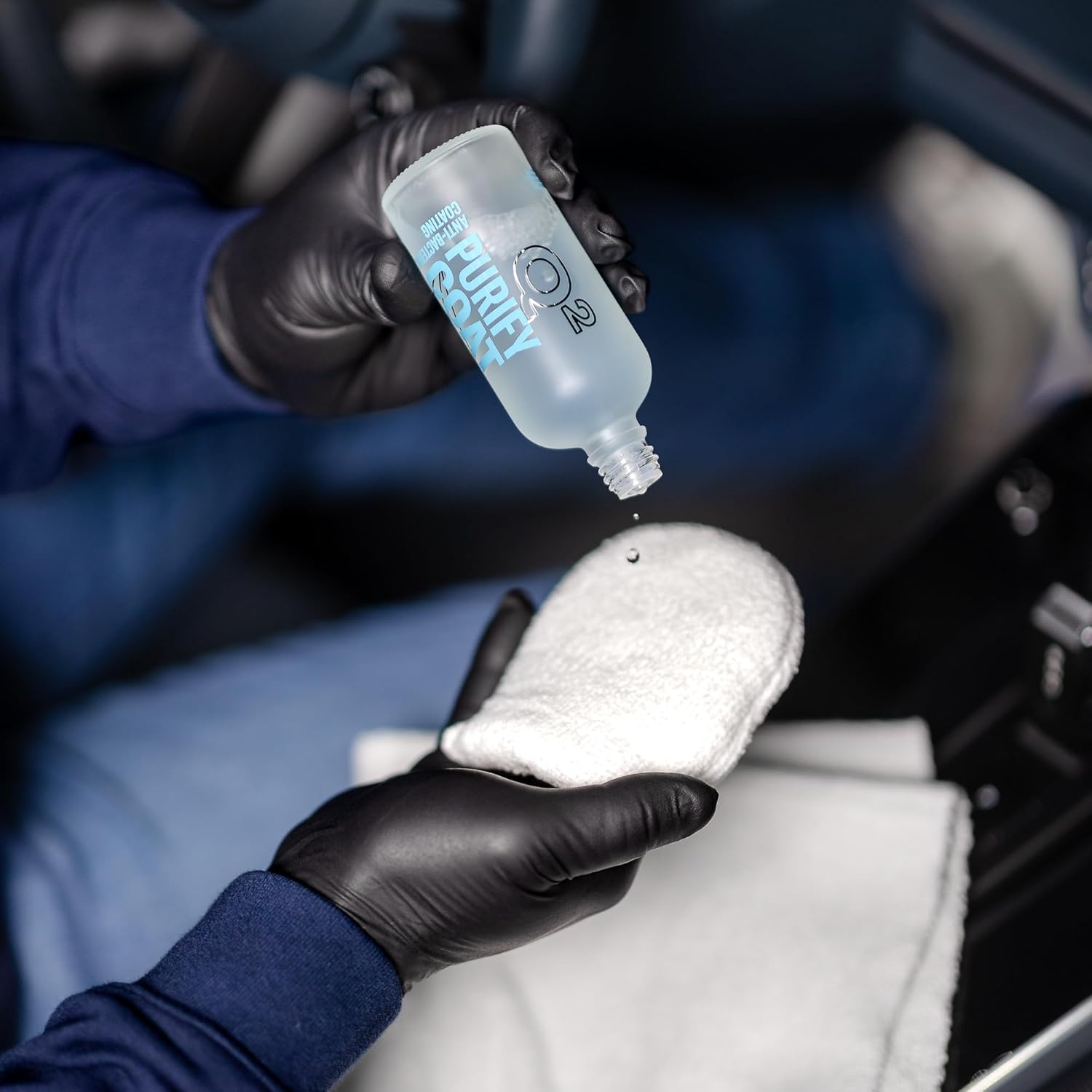 Gyeon Purify Coat Interior Surface Protectant – Natural Silica & Copper Formula for Trim Leather Fabric Protection with Matte Finish Long-Lasting Shield - Image 8