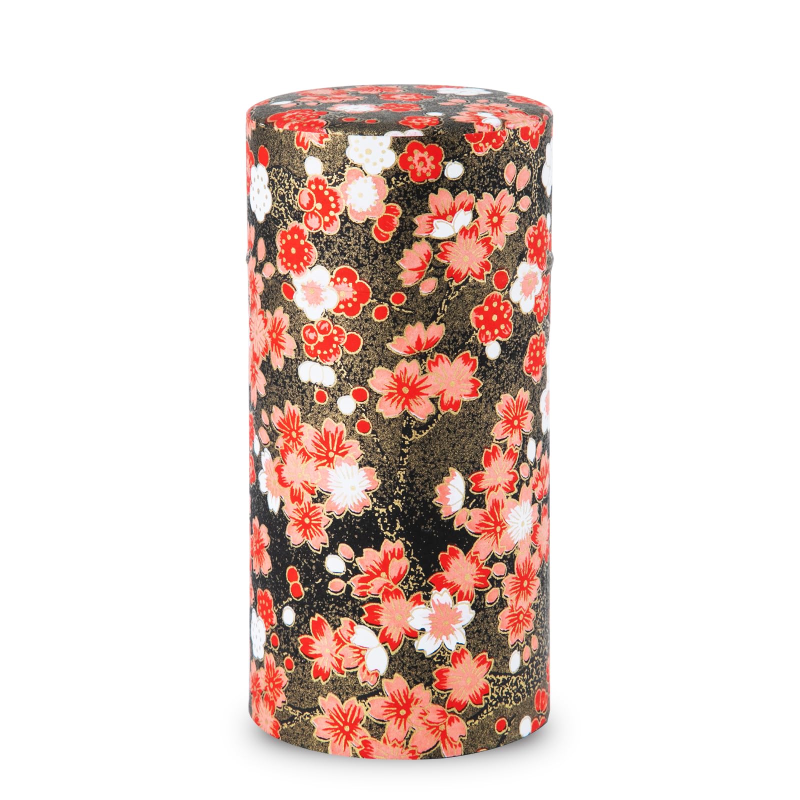Amazon｜のレン 茶筒 茶缶 キャニスター 200g缶 (和紙の茶筒