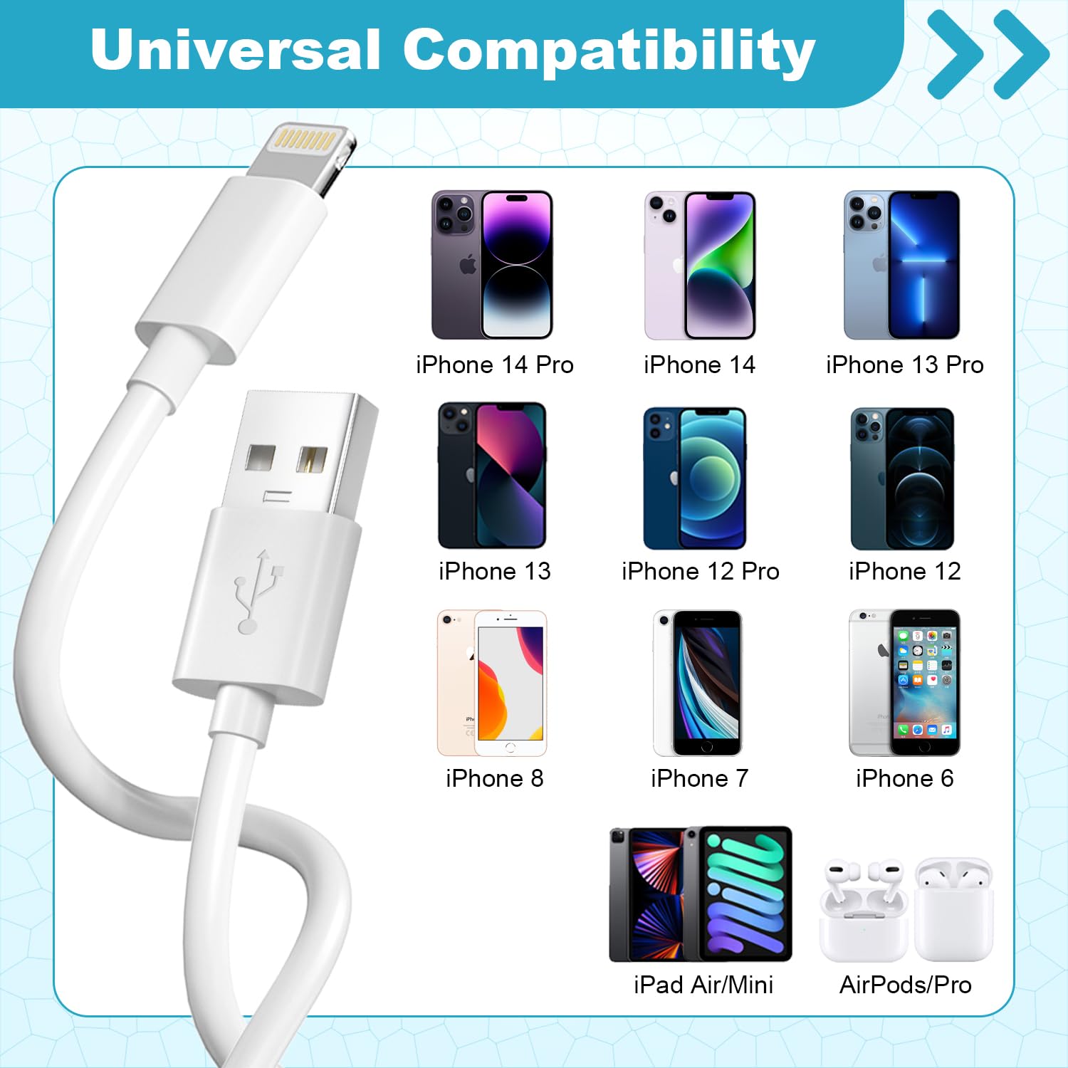 Cavo per iPhone lungo 3 metri: completamente CERTIFICATO e a soli 9