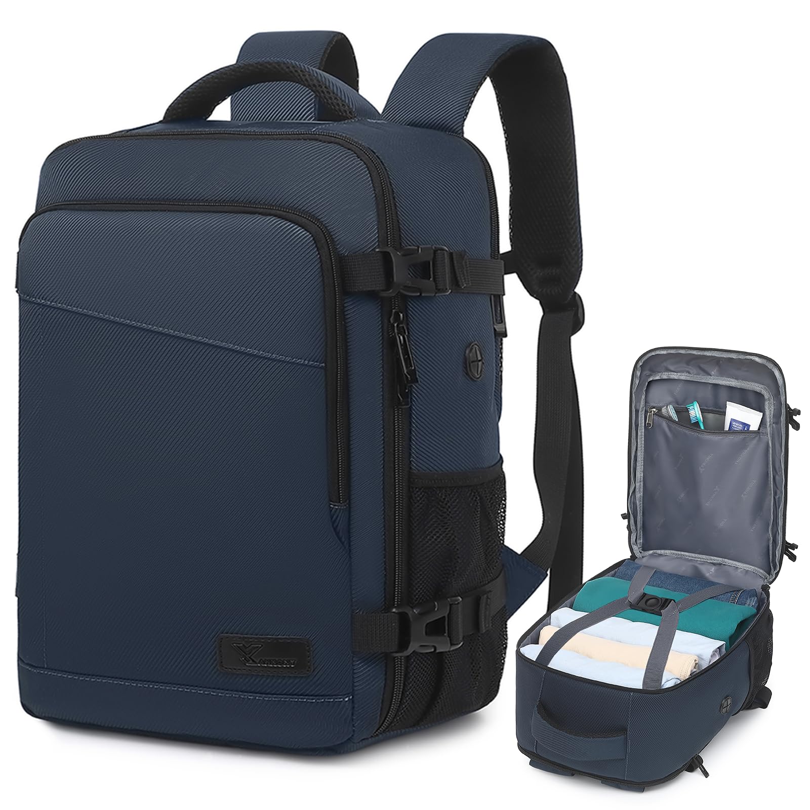 Yankony Mochila Viaje Cabina Avion 40x30x20 para Ryanair 24L