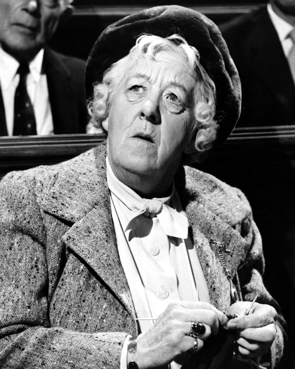 Worldphotographs Soft, Warm Colors Margaret Rutherford Miss Marple 10X8 Photo