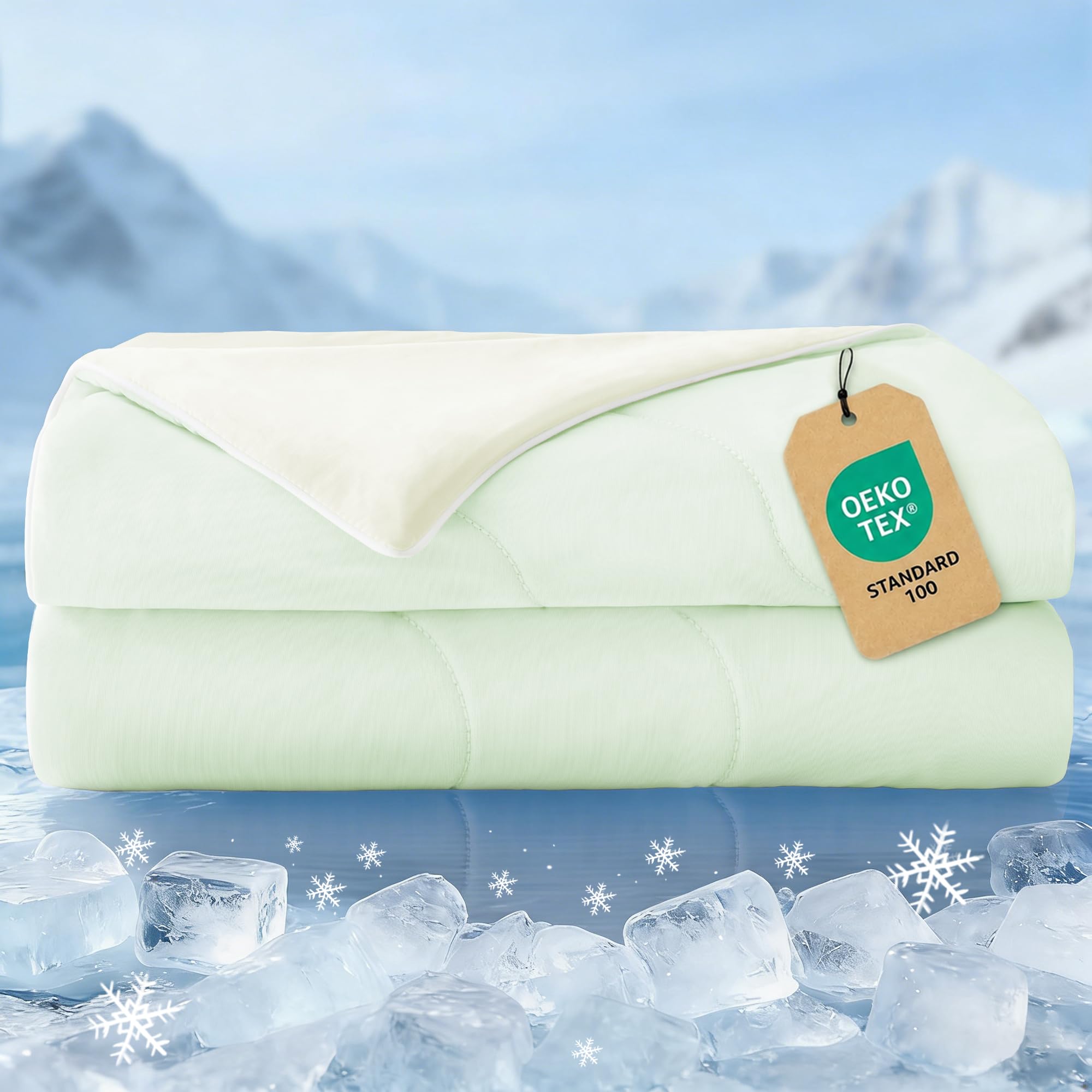 Exclusivo Mezcla Cooling Blanket, King Size Coverless Duvet for Summer