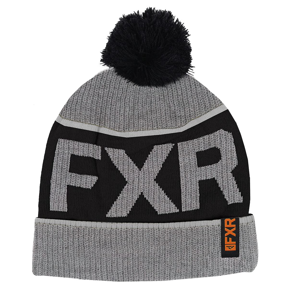 FXRWool Excursion Beanie (Grey Heather/Orange)