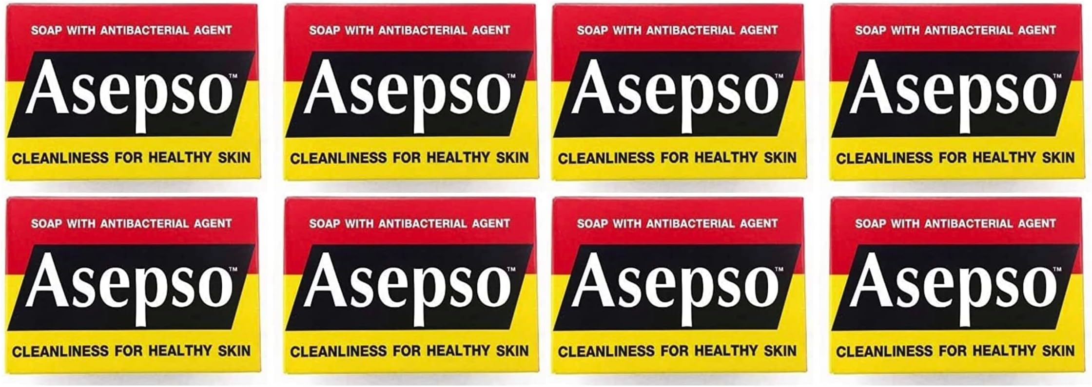 Asepsothe Antiseptic Soap, 2.8 Oz / 80 G (Pack of 8)