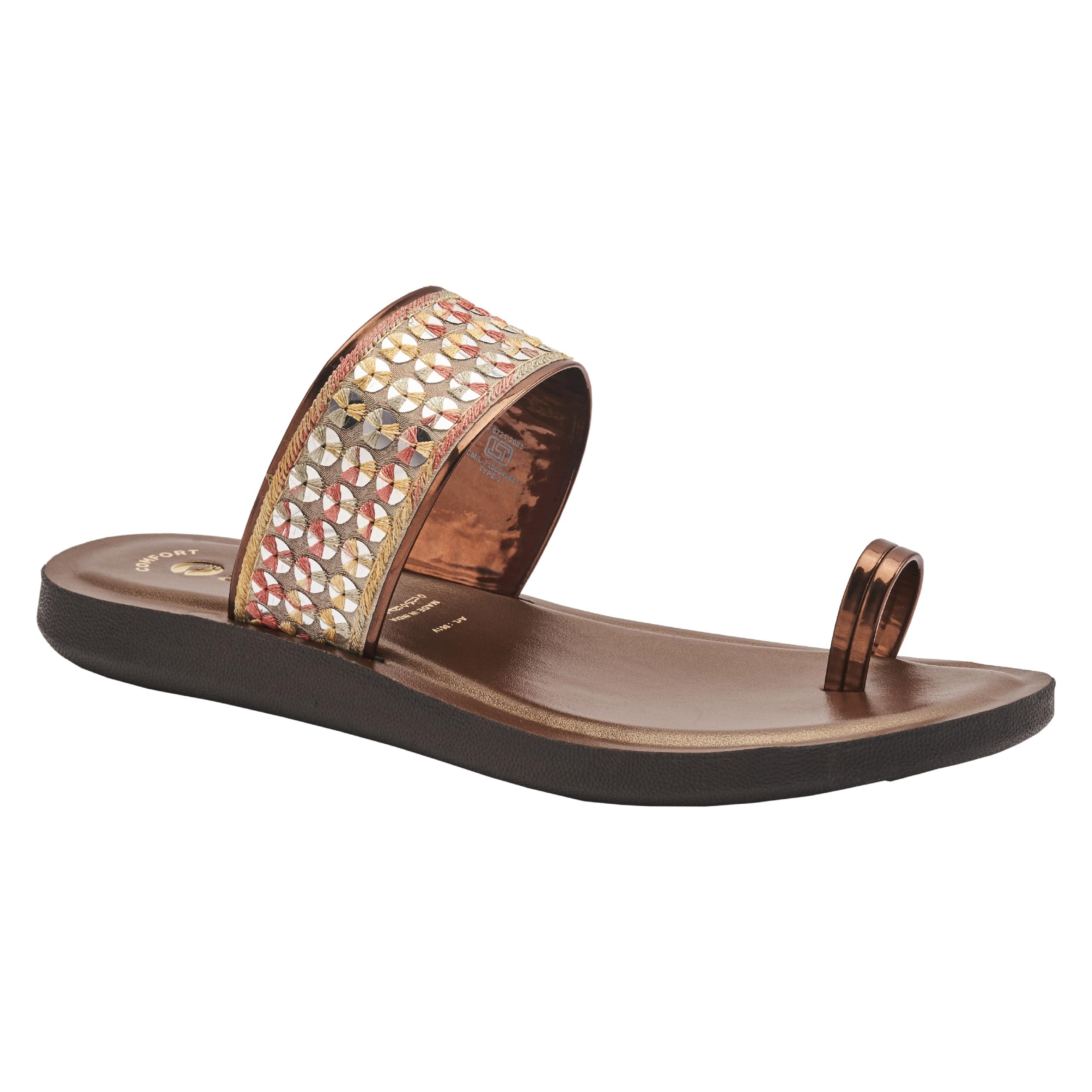 aeroblu Women Party Slip-On Flats | Anti Skid | Lightweight | Cushioned Footbed-picture-56
