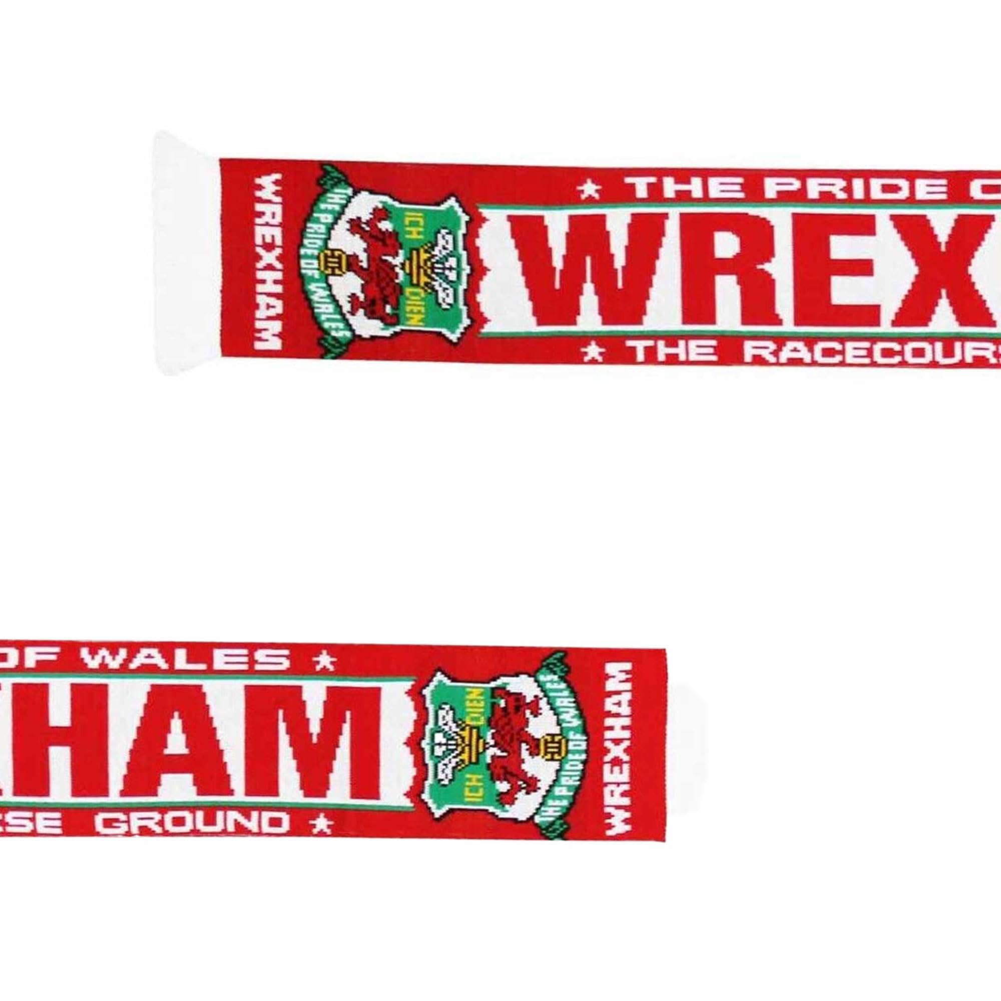 Wrexham Football Fans Souvenir Red Dragons Match Day Champions Scarf, Multicolor - Image 4